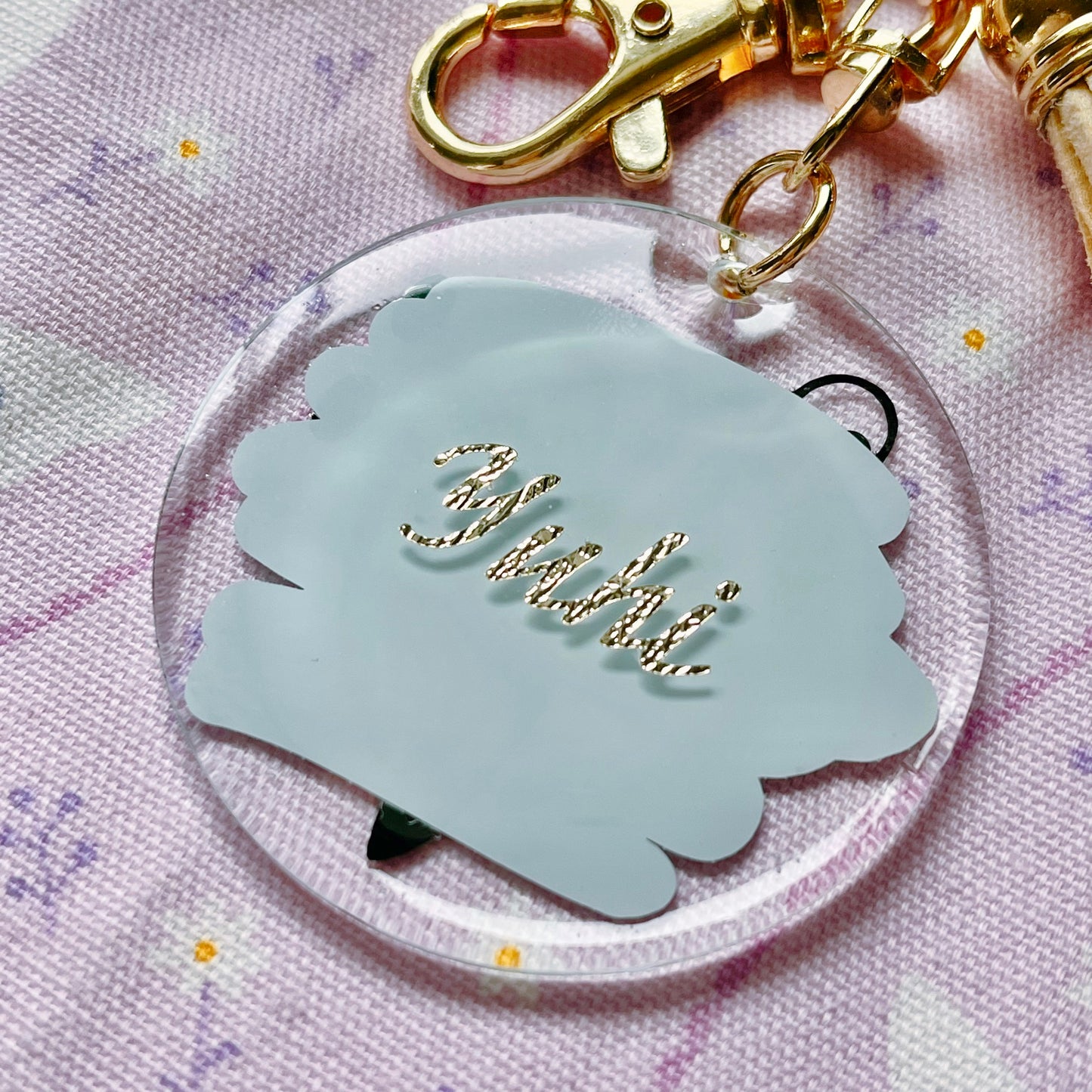 Heart Piano Keychain