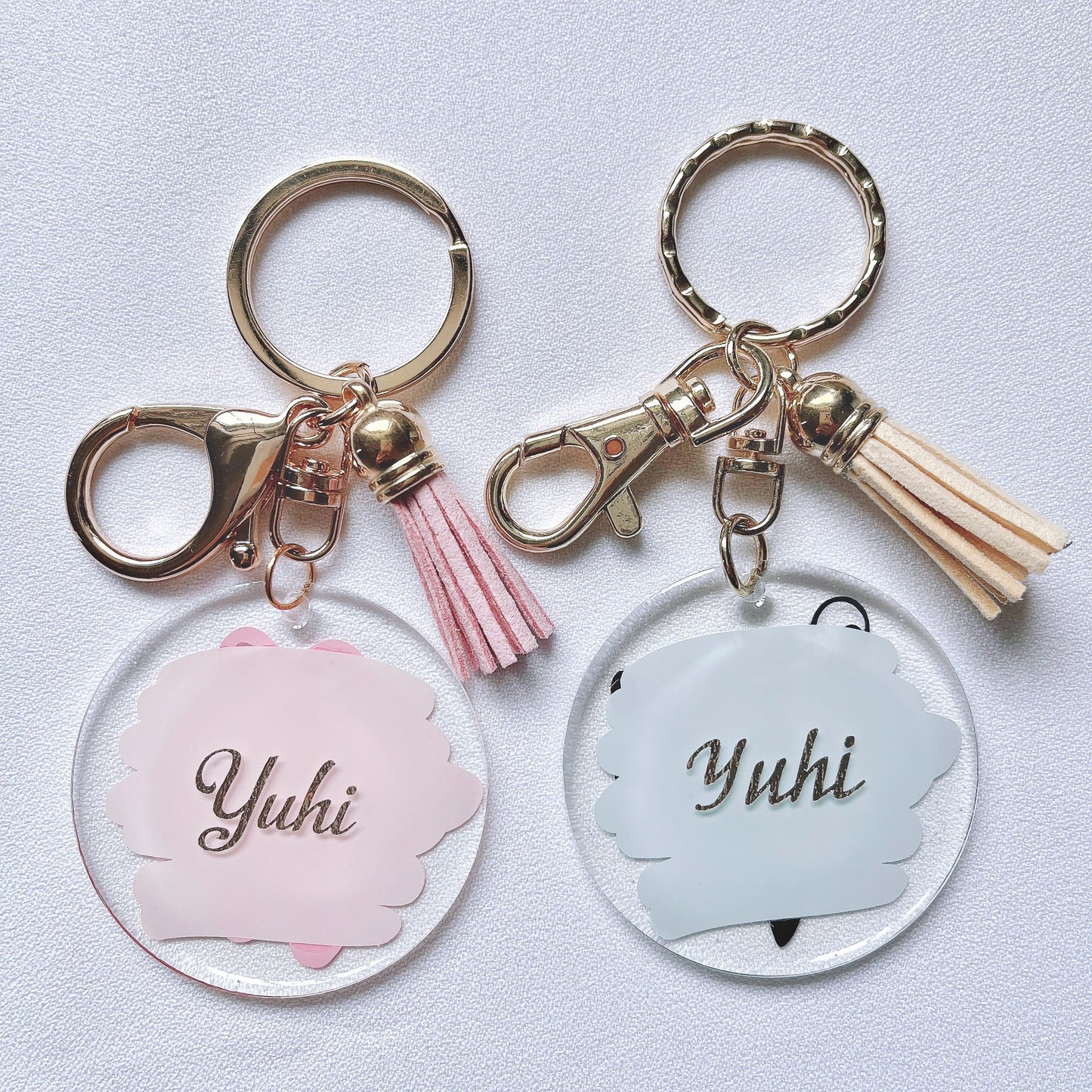 Heart Piano Keychain