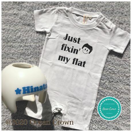 Just Fixin’ My flat ロンパース - Ocean Crown